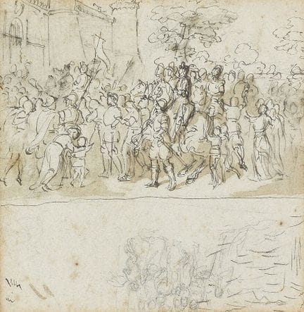 ITALIAN NEOCLASSICAL SCHOOL, CIRCA 1800
Military A