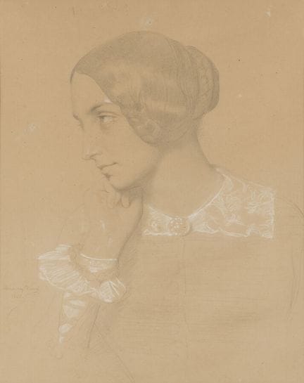 Eugène AMAURY-DUVAL (1808–1885)
Portrait of a Youn