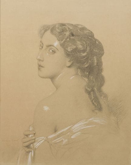 Eugène AMAURY-DUVAL (1808–1885)
Three-quarter port