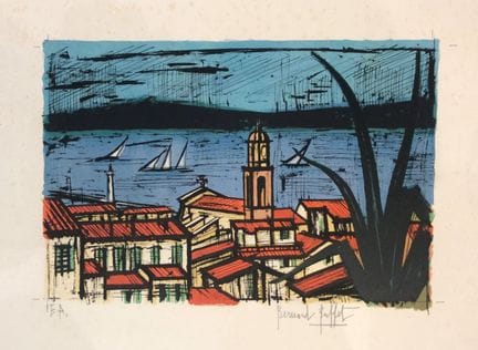 Bernard BUFFET (1928–1999)
View of Saint-Tropez, 1