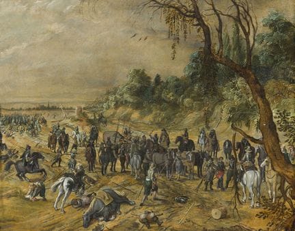 Attributed to Sébastien VRANCX (1573–1647)
Bandits