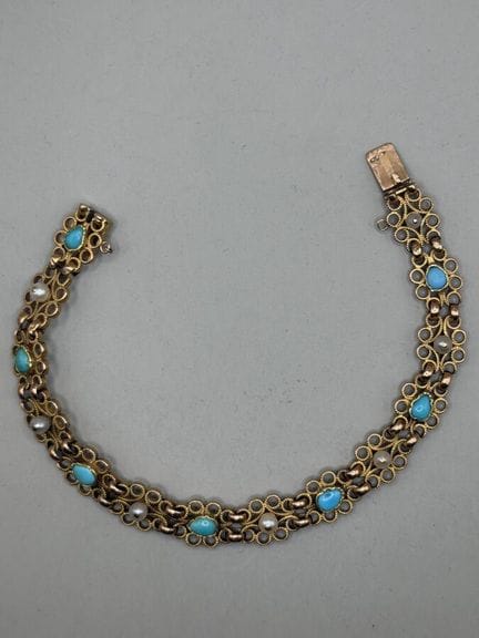 Bracciale a nastro in oro giallo 750, con maglie a