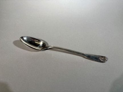 Eintopf-Löffel aus der Zeit des Ancien Régime, aus