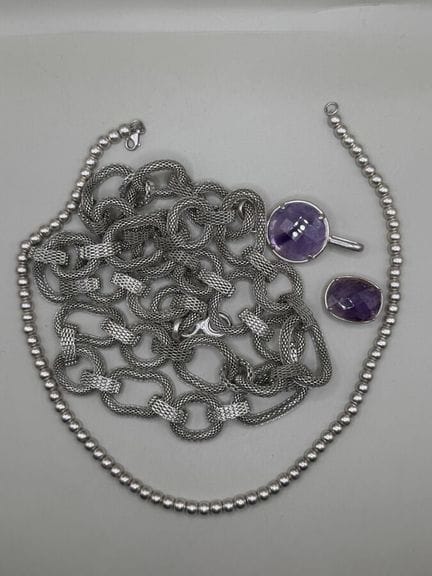 Collana in argento di Marsiglia 625 millesimi 26 g