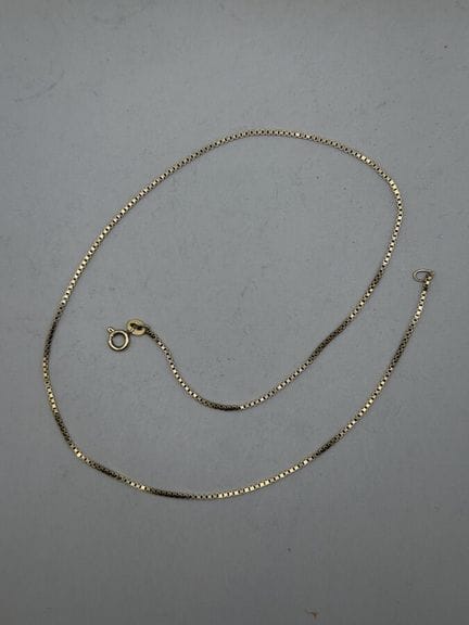Kette aus 750er Gelbgold mit venezianischen Gliede