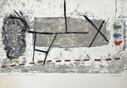 詹姆斯·科尼亚尔（James COIGNARD，1925-2008）
《轮廓与灰度区》，1977年。
