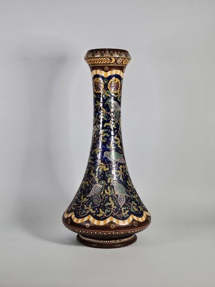 HB QUIMPER
Große Vase aus mehrfarbig glasierter St