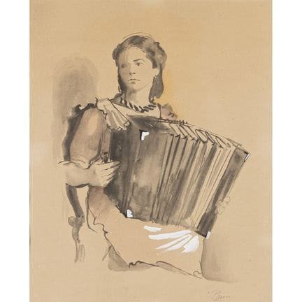 Josep Maria Prim (Barcelona, 1907–1973)
Dame mit A