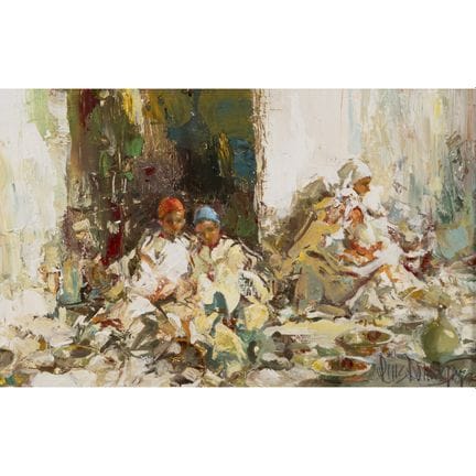 Luis Domingo García (Valencia, 1924-2001)
Moros en