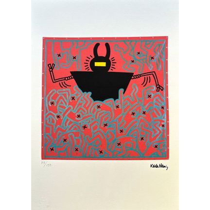 Keith Haring ( Pensilvania, EE.UU., 1958-Nueva Yor