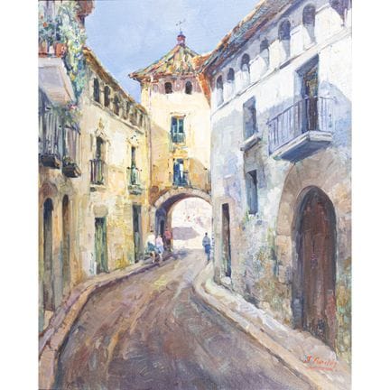 Jaume Rodés (Barcelona, 1949-2015)
Calle rural.
Ól