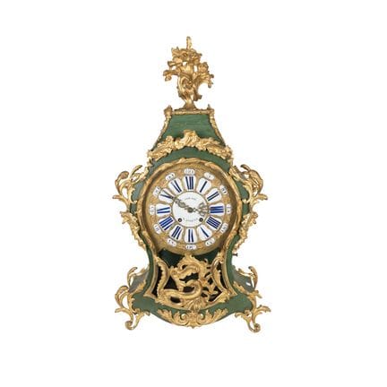 Napoleon III Tischuhr der Manufaktur Houssé A. Ami