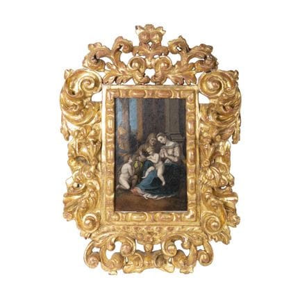 Escuela italiana, s.XVIII.
Virgen del Divino Amor.