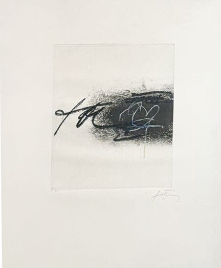 Antoni Tàpies (Barcelone, 1923-2012)
Série « Equat