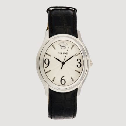 VERSACE "Bond Street". Unisex wristwatch. In steel
