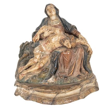 Escuela europea, s.XVIII.
Piedad.
Grupo escultóric