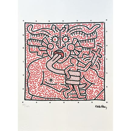 Keith Haring ( Pensilvania, EE.UU., 1958-Nueva Yor