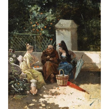 Eugenio Lucas Villaamil (Madrid, 1858-1918)
Escena