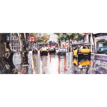 Jaume Arisa (Manlleu, 1964)
Taxis en Via Laietana.
