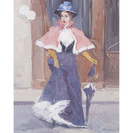Sagasta. Luis Arana Sagasta (Zaragoza, 1929)
Dama 