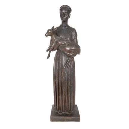 Joan Rebull (Reus, 1899–1981)
Dame mit Zicklein.
S