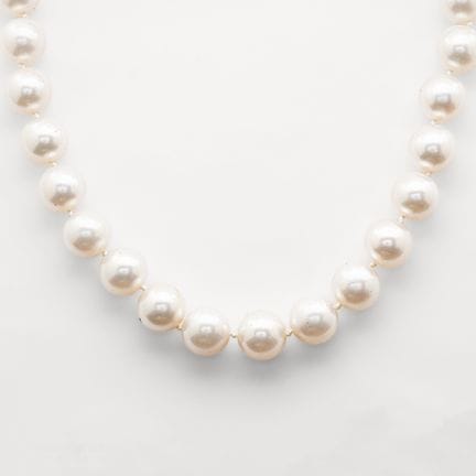 Espectacular collar de perlas australianas de 14-1