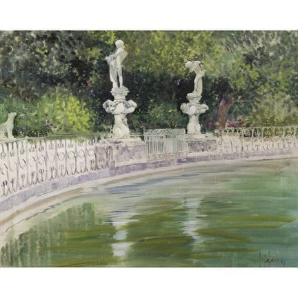 Isidoro Lázaro Ferré (Barcelona, 1949)
Jardín de B
