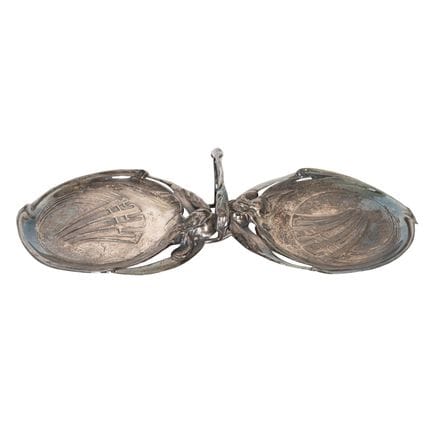 Modernistischer Tischschmuck oder Doppeltablett au