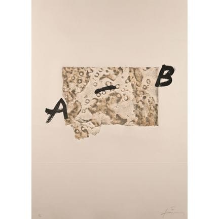 Antoni Tàpies (Barcelona, 1923-2012)
Le plus beau 