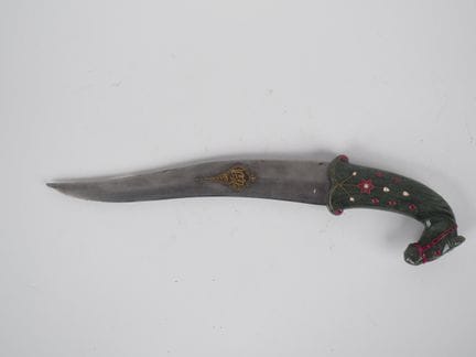 Indien, Region Rajasthan
Khanjar-Dolch mit einem s
