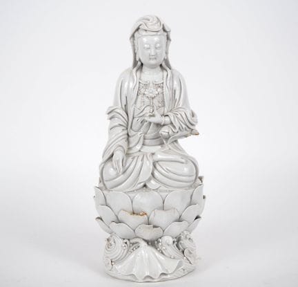 Cina, periodo Qing
Vaso in porcellana bianca di De