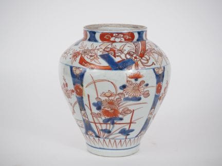 Japon, fin de la période Edo, vers 1850
Jarre en p