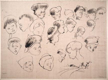 路易-罗伯特-贝特（1898-1948 年，1938 年获印度支那大奖）。
"东印度面孔研究》。
大