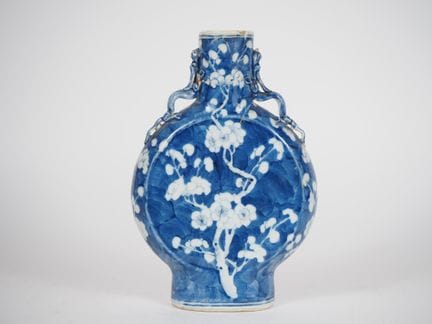Cina, circa 1900, 
Vaso a forma di zucca "bianhu" 