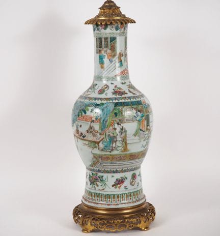 Cina, periodo Guangxu.
1880 circa
Vaso a balaustro