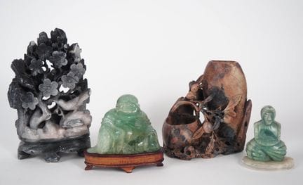 Cina, XX secolo
Set composto da due Buddha, uno in