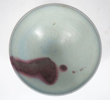 Cina, periodo Qing
Coppa in ceramica smaltata di t