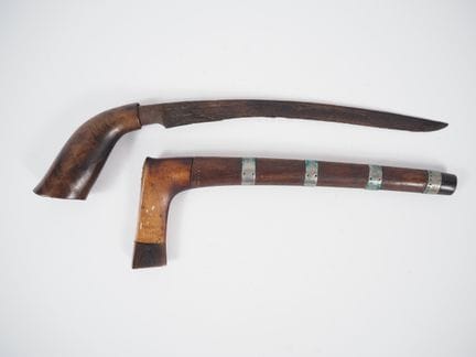 Indonesien, Ende des 19.
Badik-Dolch Ende des 19. 