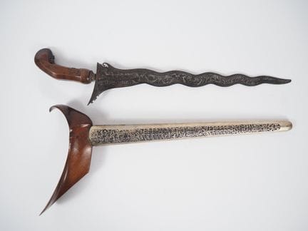 Malaysia, Ende 19. bis Anfang 20. 
Kriss-Dolch, Gr