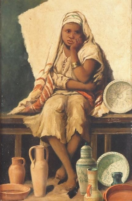 Gonzalo BILBAO MARTINEZ. (1860–1938) 
"Young Potte