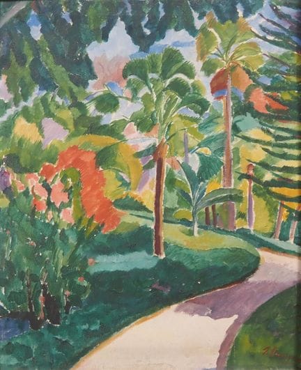 Francisco ITURRINO GONZALEZ. (1864–1924)
"Garden i