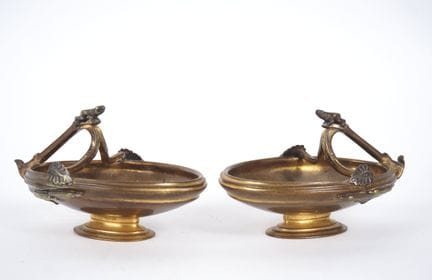 Ferdinand BARBEDIENNE. (1810-1892)
Paire de vide-p