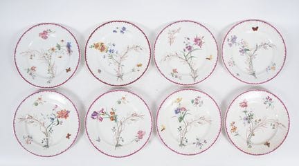 Jean Vieillard in Bordeaux. 
Set of 12 plates and 