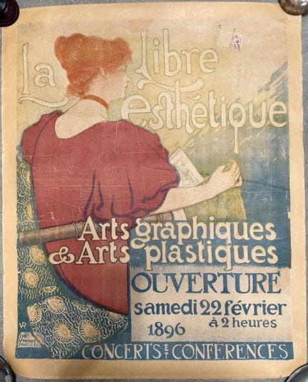 Théo VAN RYSSELBERGHE (1862-1926)
La Libre Esthéti