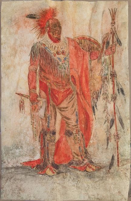 Tratto da George CATLIN (1796-1872)  
Kee-O-Kuk  

