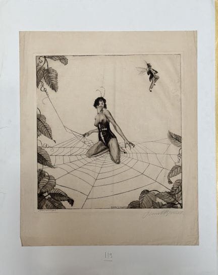 Ernst BUSCH (active c. 1920)
Entwischt - Spider Wo
