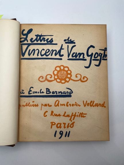 Vincent VAN GOGH – drei Bücher über den Künstler, 