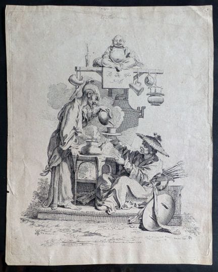 Pierre Alexandre AVELINE (1702-1760)
Il Fuoco (dei