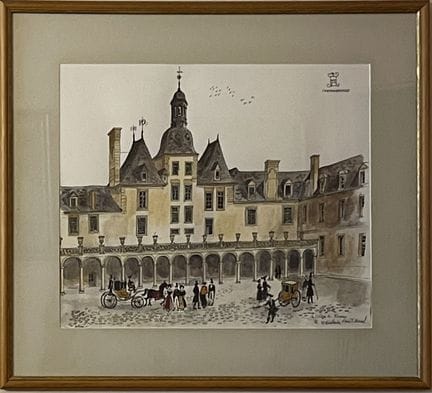Alain BAILHACHE (nato nel 1937 - pittore di scene 
