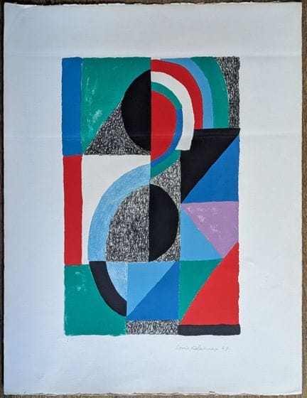 Sonia DELAUNAY (1885-1979)
"Ritmi sincopati - stud